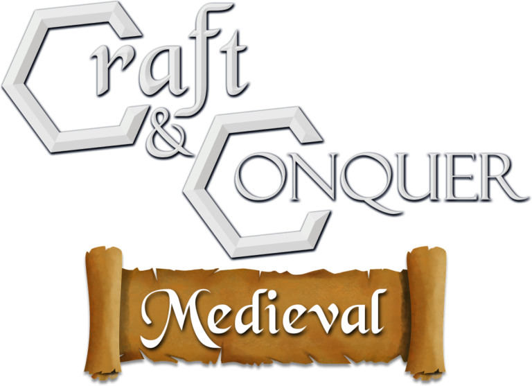 Craft & Conquer: Medieval Logo